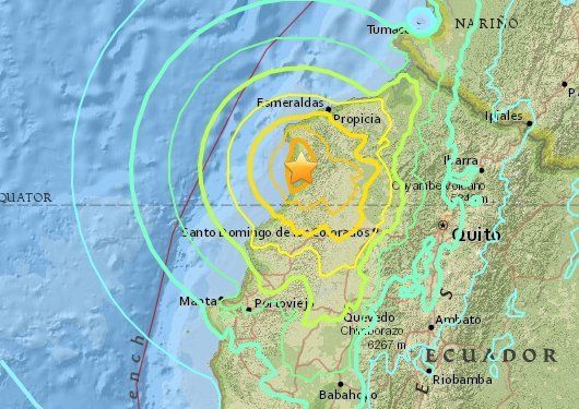 Un Fuerte Sismo De Magnitud 78 Golpea Ecuador Noticias Radio Taiwán Internacional 9390