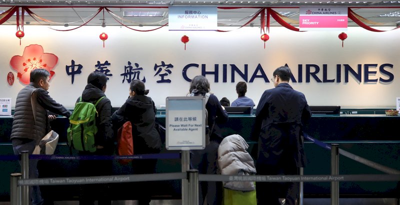 China Airlines recupera seis vuelos de ida y vuelta a Palaos para diciembre