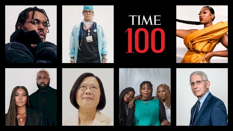 Tsai Ing-wen en la lista de las 100 personas más influyentes del mundo