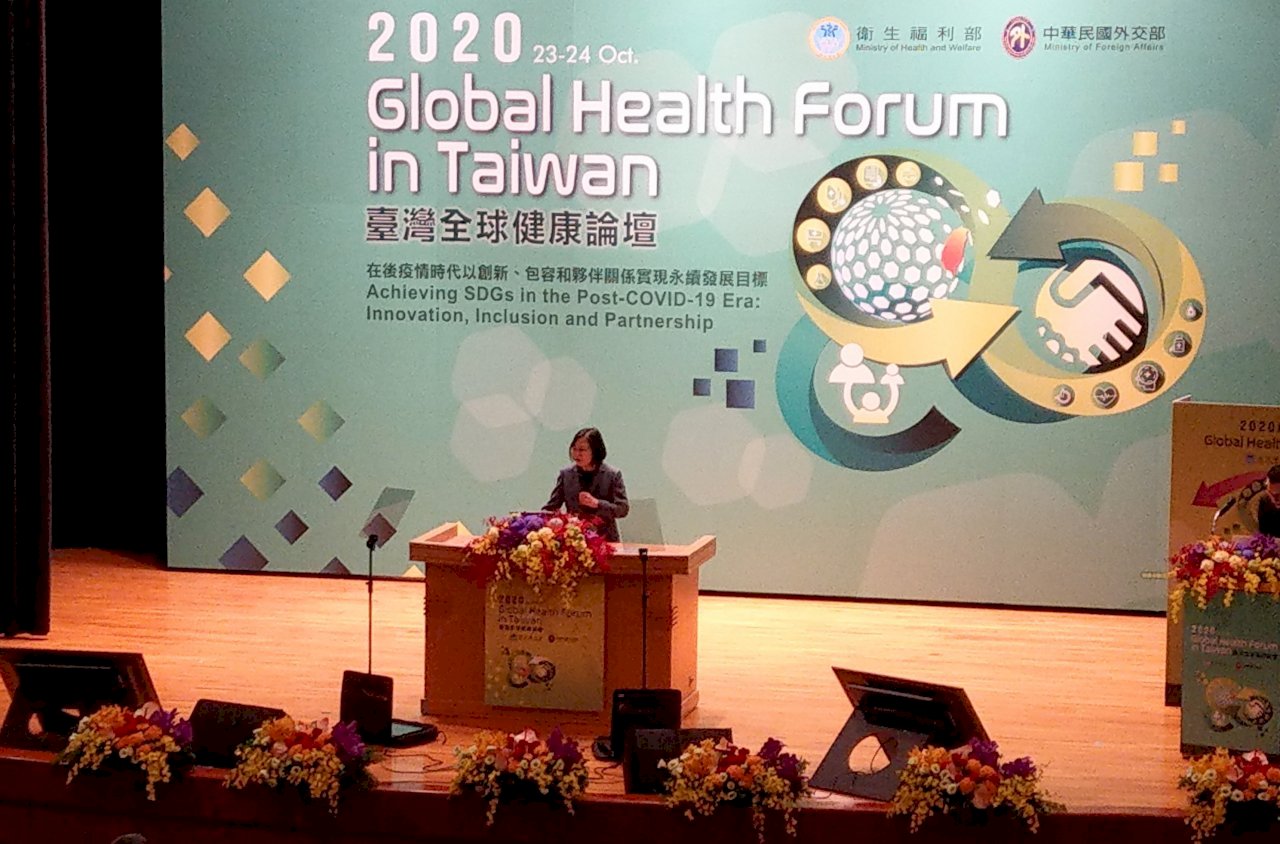 Tsai Ing-wen destaca importante rol de Taiwán en el ámbito de la salud pública mundial