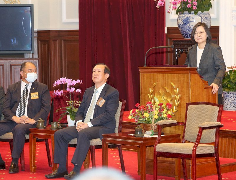 Tsai In-wen se reúne con empresarios innovadores