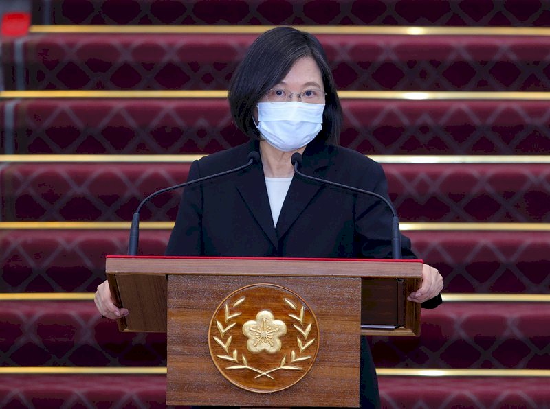 Tsai Ing-wen recibe a una delegación del parlamento japonés