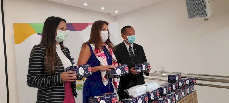 Taiwán dona mascarillas al estado brasileño de Goias