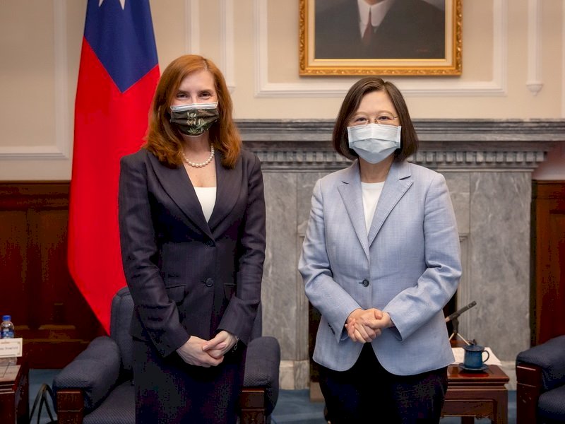 Presidenta Tsai Ing-wen recibe a nueva representante de Australia en Taiwán