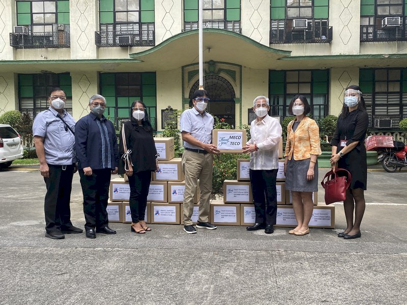 Taiwán dona 200 concentradores de oxígeno a Filipinas