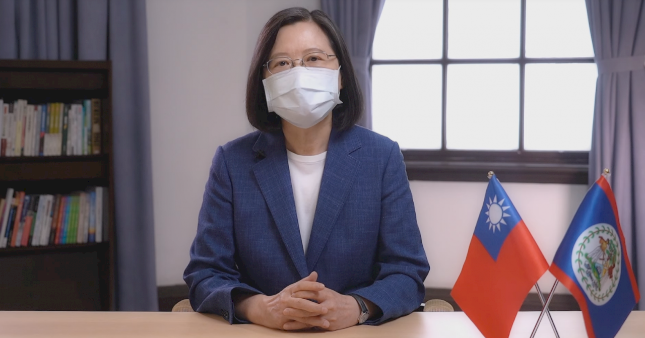 Tsai Ing-wen felicita a Belice por el 40 aniversario de su independencia