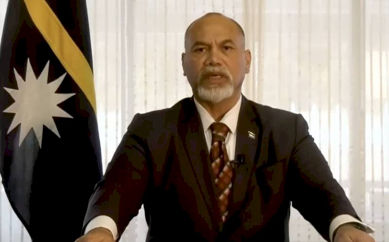 El presidente de Nauru alaba el historial de Taiwán a nivel internacional