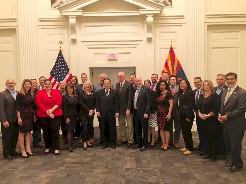 Se establece el “Caucus de Amigos de Taiwán” en Arizona