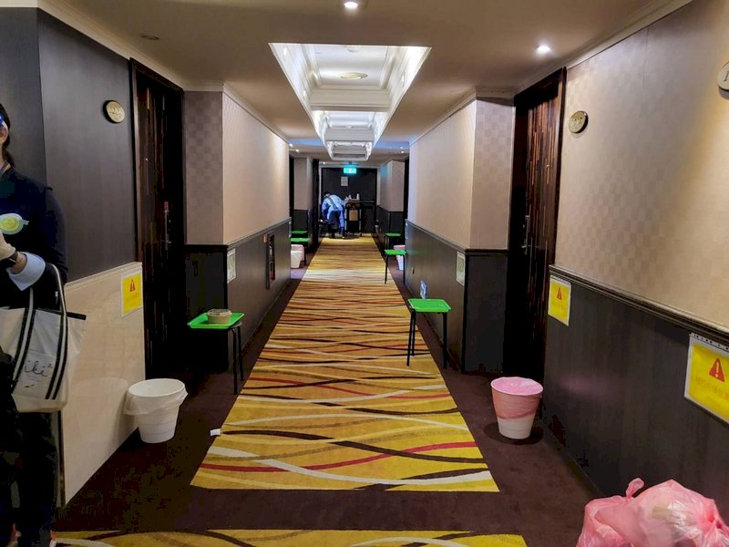 La cuarentena en hotel en Taiwán