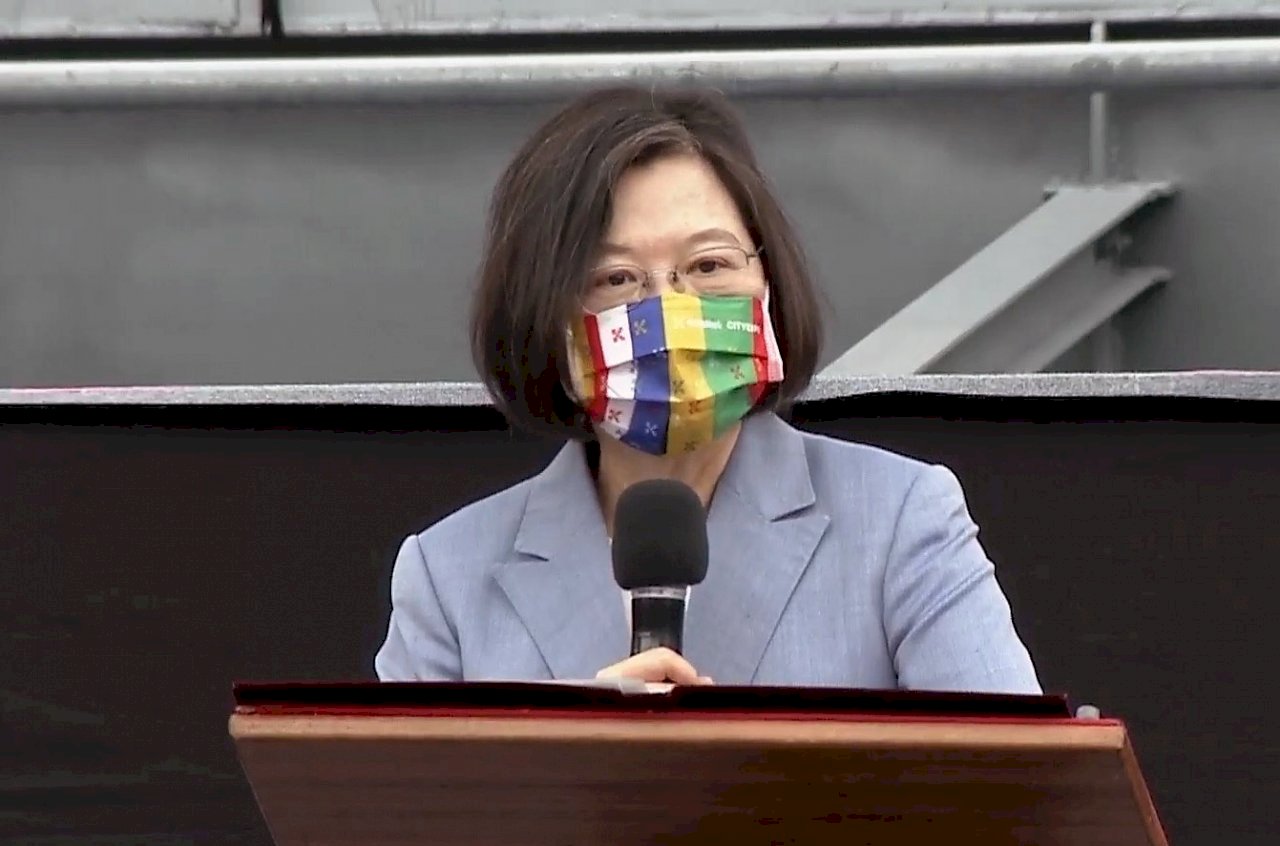 Tsai Ing-wen inaugura la Feria Urbana 2022 en Keelung
