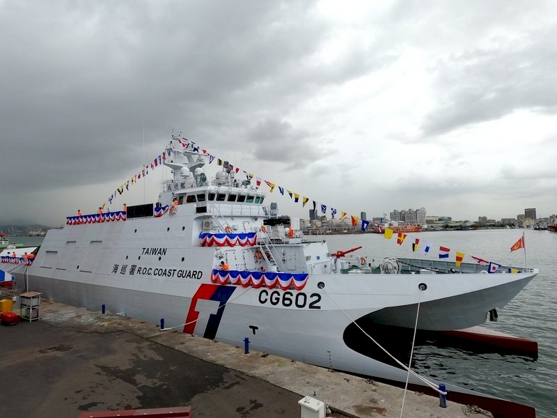 El buque patrullero Clase Anping participará en el ensayo militar de Han Kuang N° 38