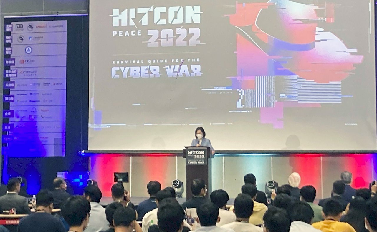 Tsai Ing-wen inaugura HITCON advirtiendo contra la guerra informativa que Pekín libra contra Taiwán