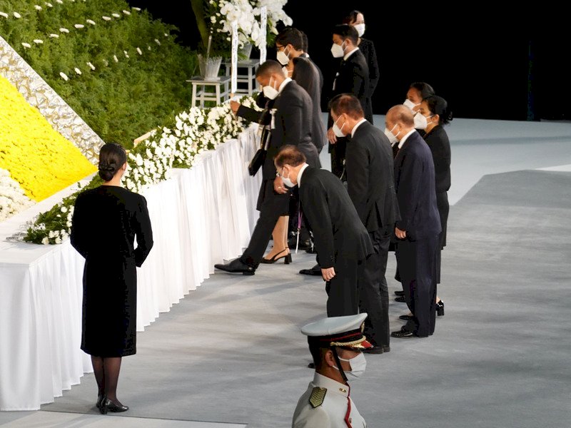 Delegación taiwanesa en funeral de Shinzo Abe atrae la atención de la prensa japonesa