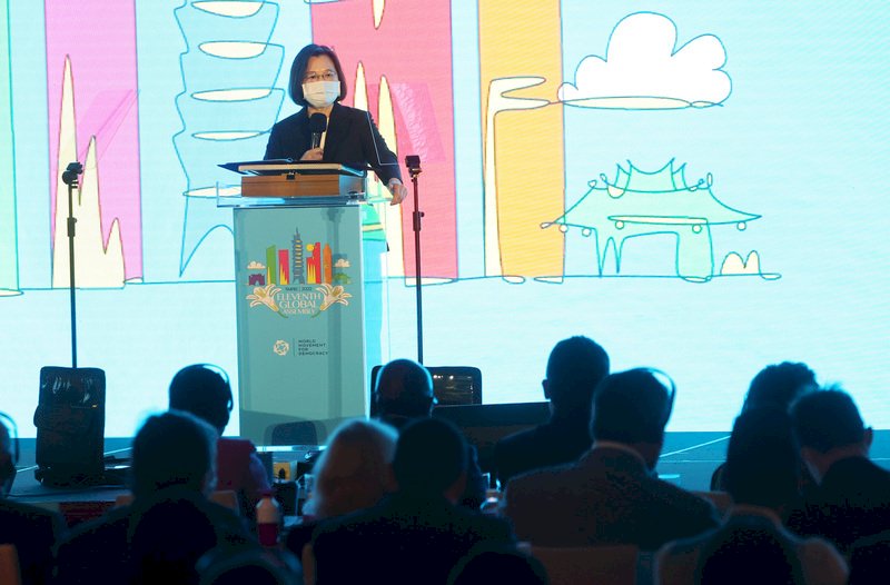 Tsai asegura que Taiwán no se tambaleará ante las amenazas de China continental