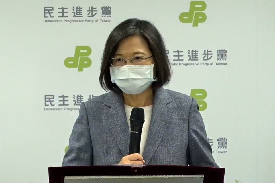 Tsai Ing-wen reconoce la derrota del PDP y dimite como líder del partido