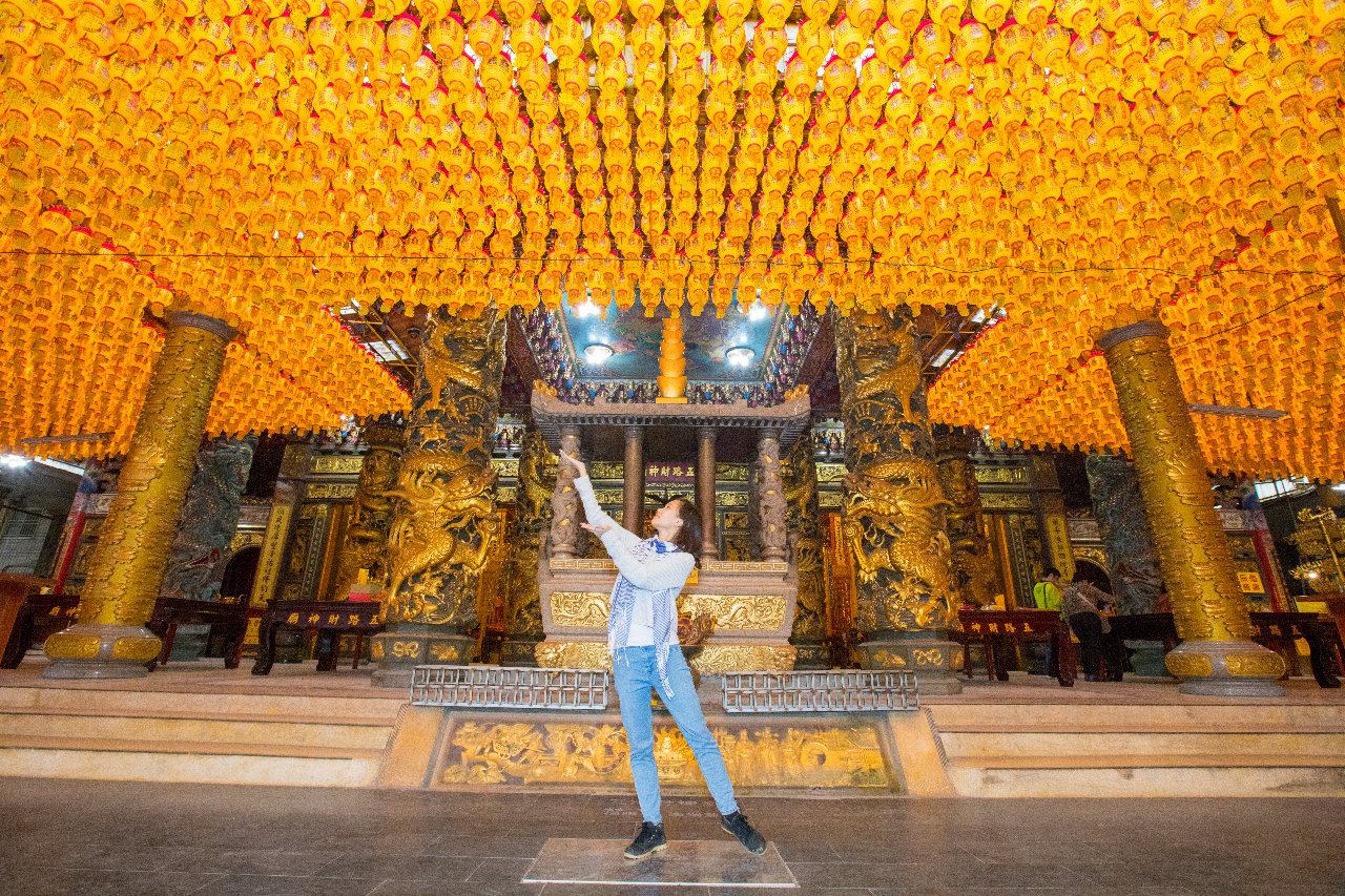 La ciudad de Nueva Taipéi promueve sus templos y atractivos