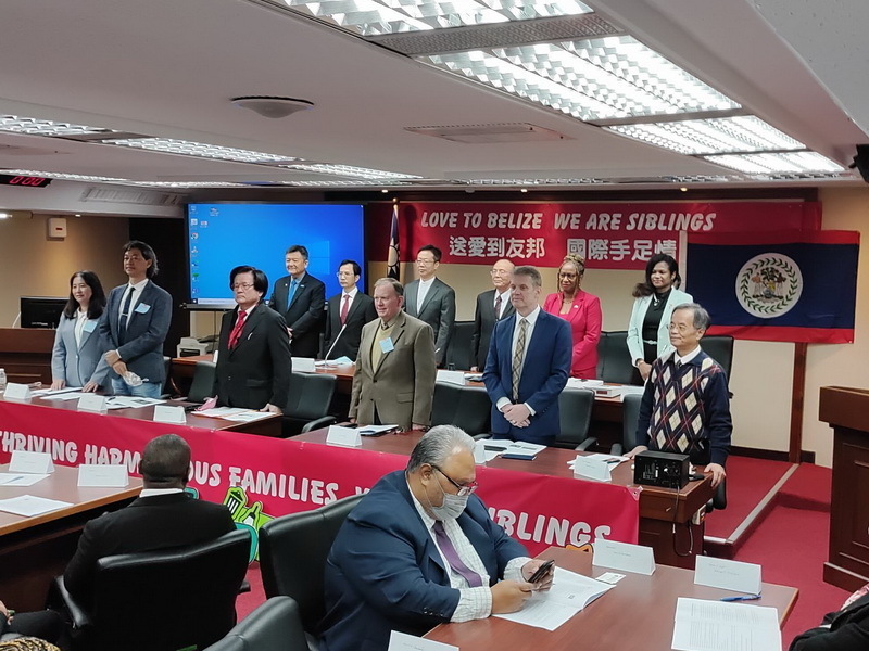 Belice y otros aliados diplomáticos agradecen la ayuda del gobierno y la sociedad civil taiwanesa