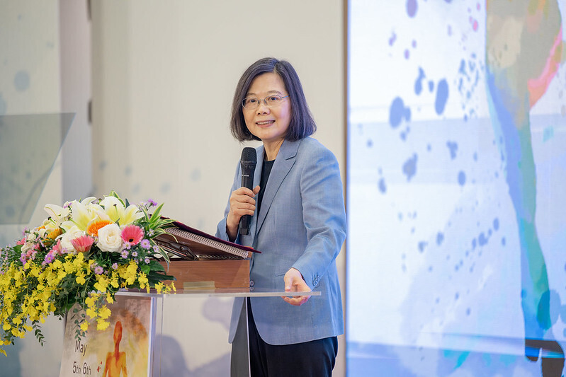 Tsai Ing-wen preside un foro internacional de igualdad de género y deporte femenino
