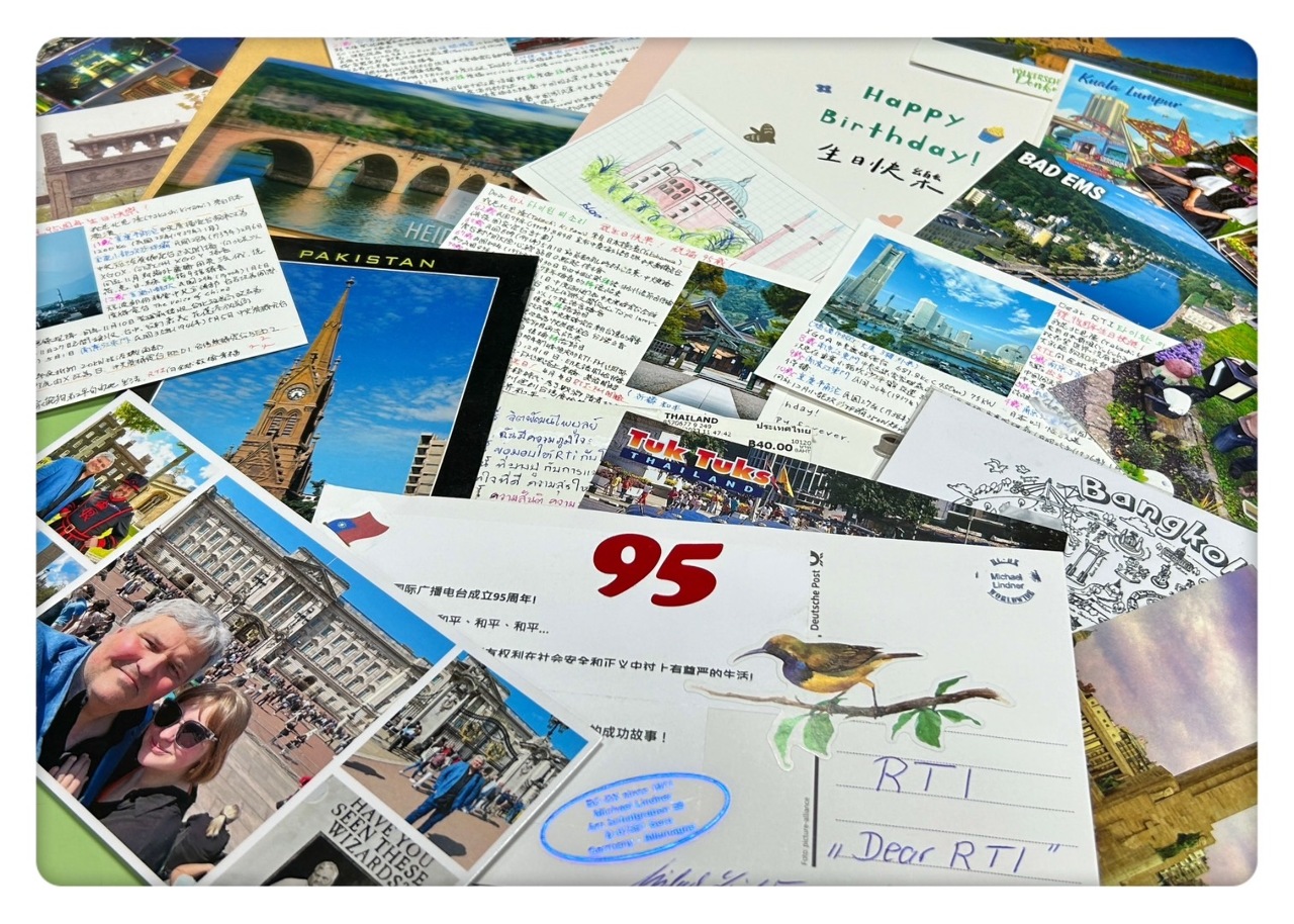 Éxito en el concurso de tarjetas postales por paz mundial de Rti