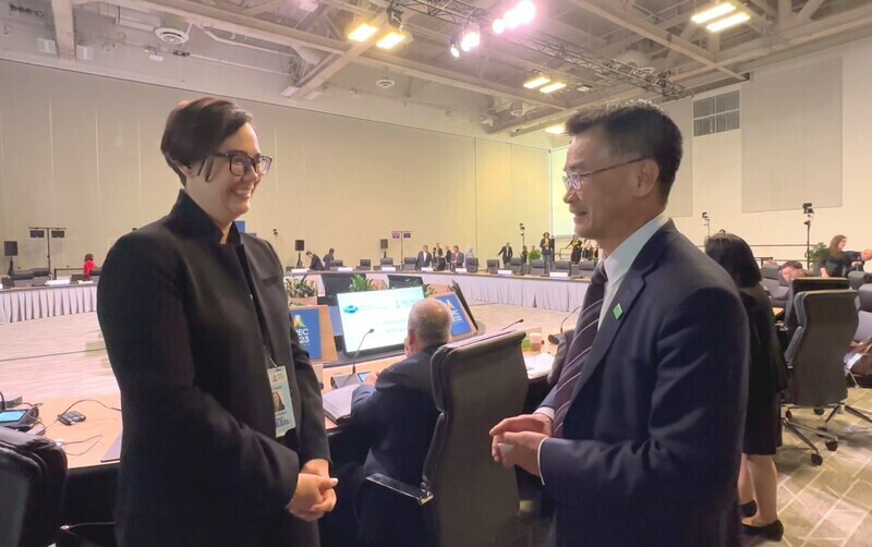 Chen Chi-chung comparte la experiencia de Taiwán en la reunión de ministros de Agricultura de APEC