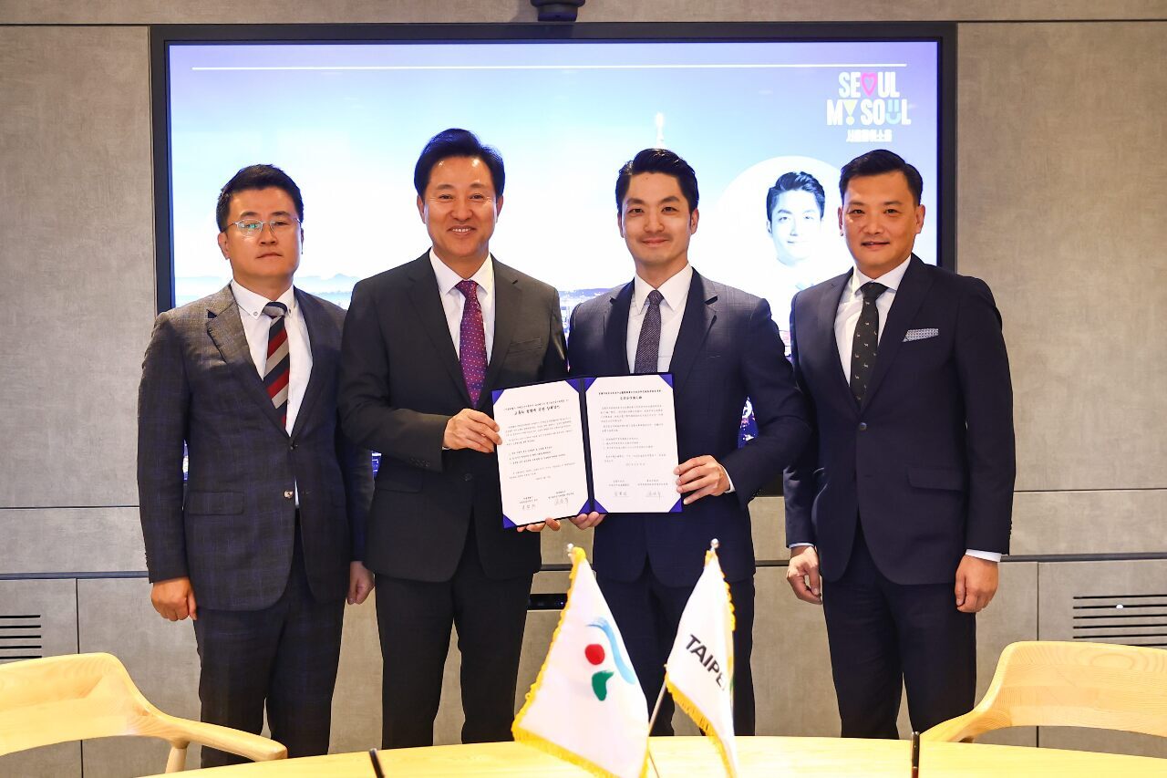 Chiang Wan-an se reúne con el alcalde de Seúl en Corea del Sur