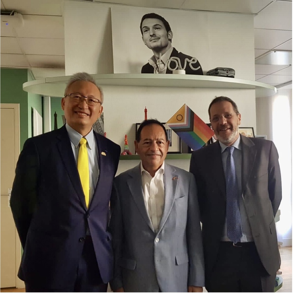 Teniente de alcalde de París visitará Taiwán y participará en la marcha del orgullo gay