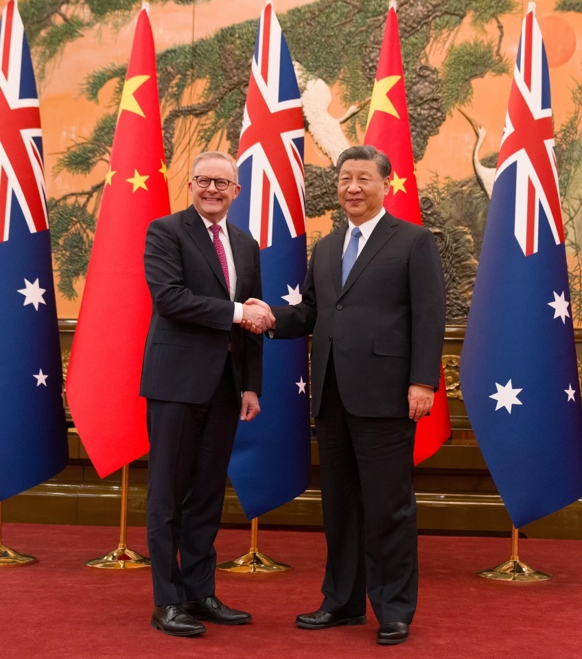 Exteriores espera que Australia valore sus intereses con Taiwán ante la visita de su primer ministro a China continental