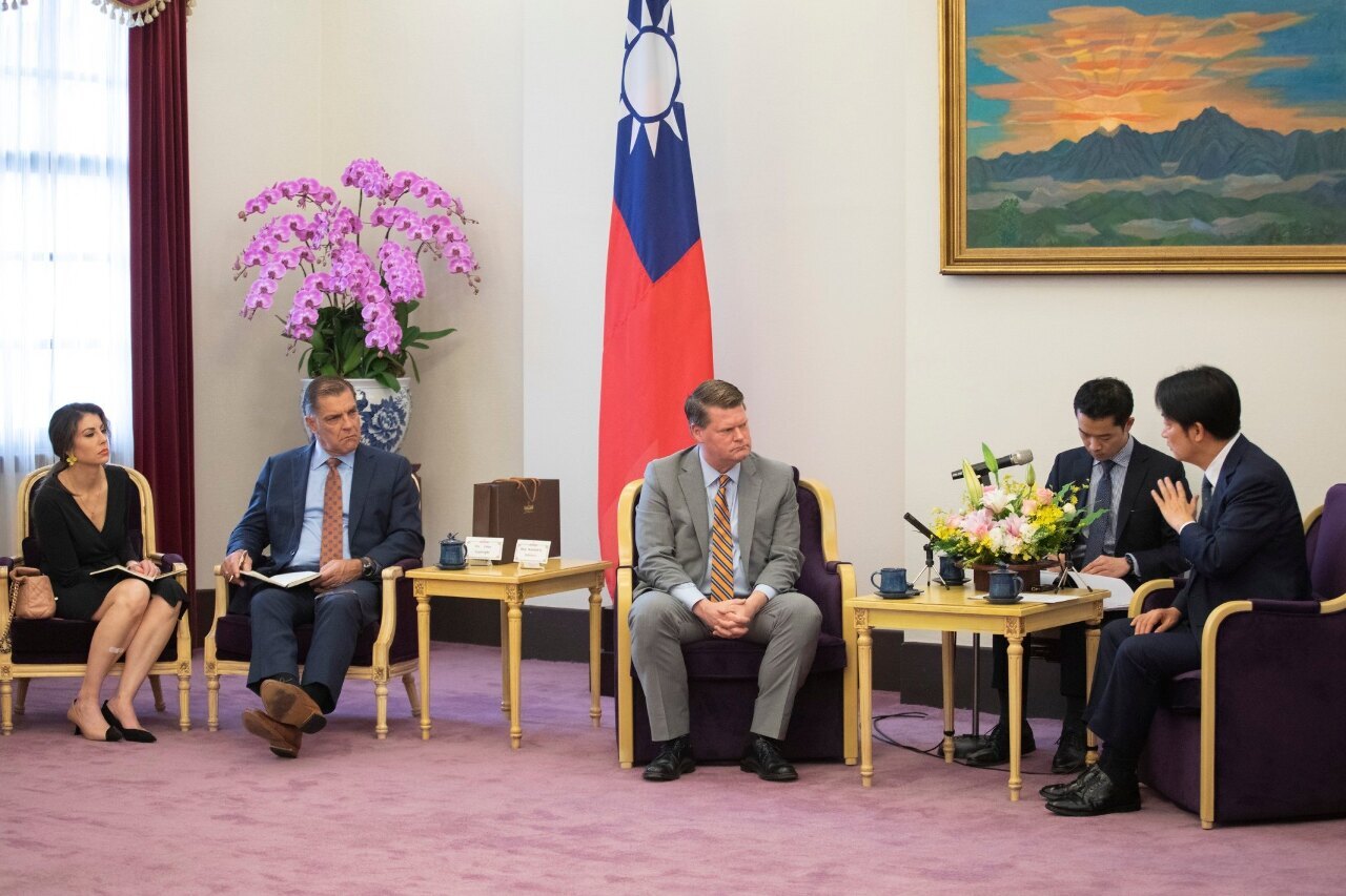 Lai Ching-te recibe a una delegación del Proyecto 2049 y agradece su labor por la paz en la región