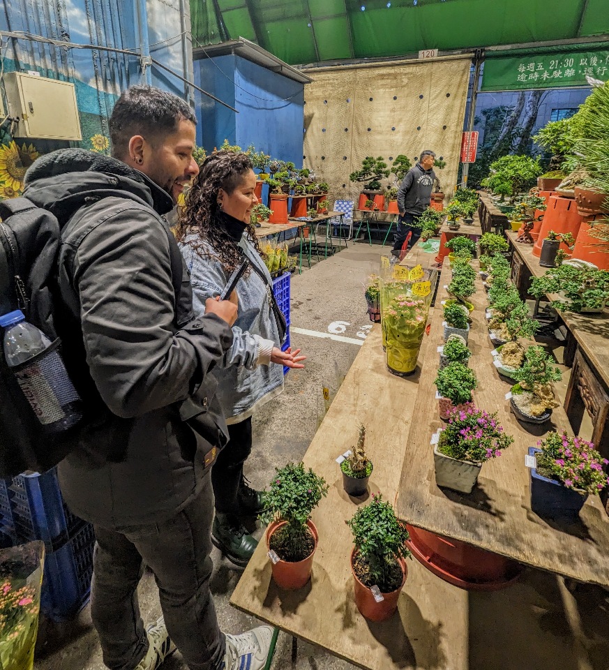 147. Mercado de las Flores y Mercado del Jade en Taipei