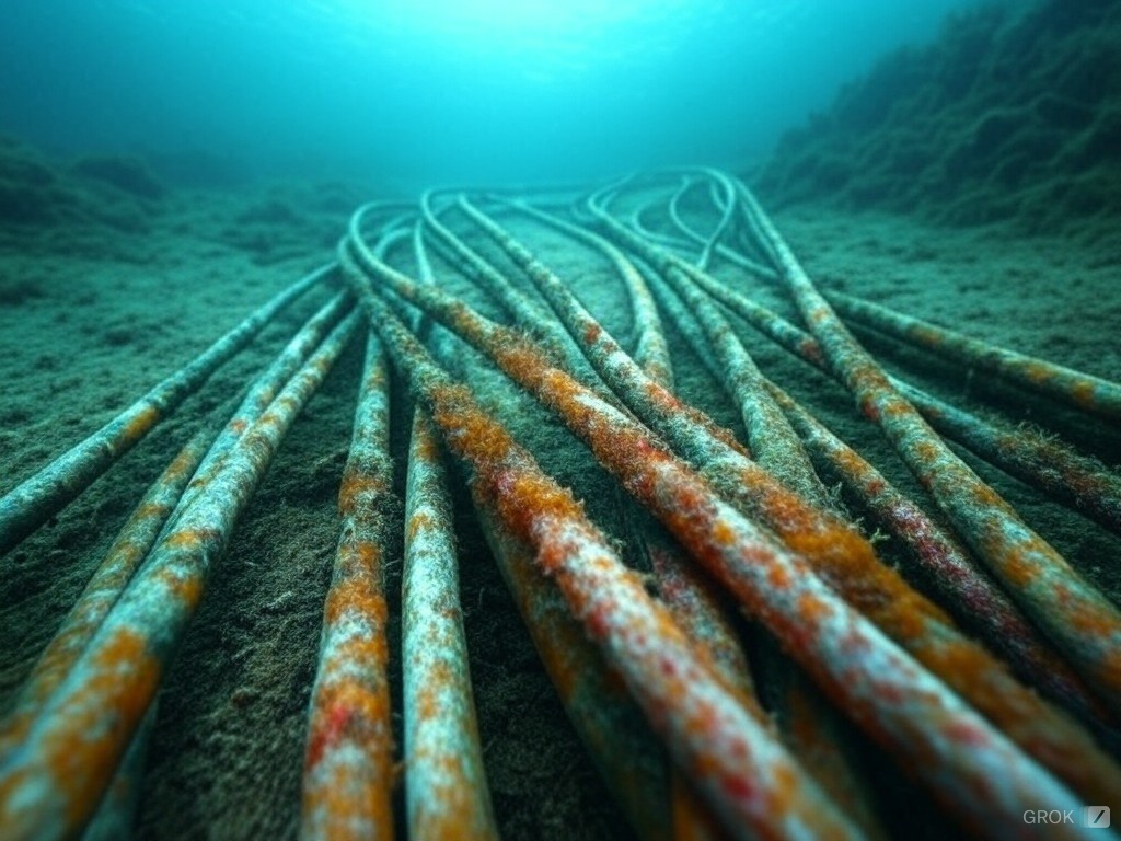 La erosión causada por corrientes marinas cortó un cable submarino de telecomunicaciones entre Taiwán y Matsu