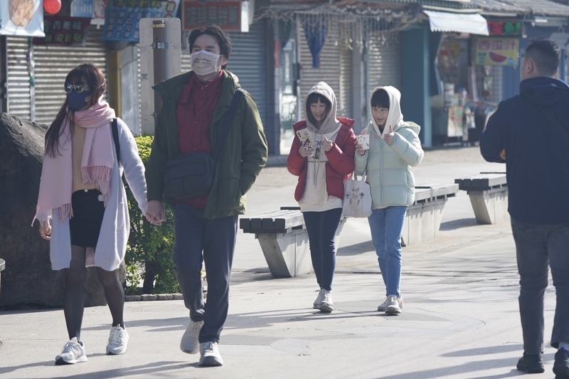 El Año Nuevo chino vendrá con una intensa ola de frío en Taiwán