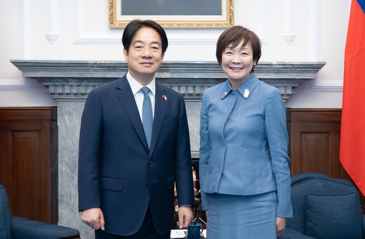 Lai Ching-te recibe a la viuda de Shinzo Abe y agradece “el continuo apoyo de Japón” a Taiwán