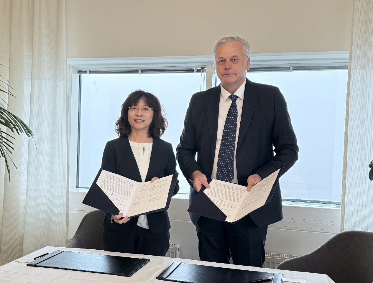 Taiwán y Finlandia firman un acuerdo de servicios aéreos