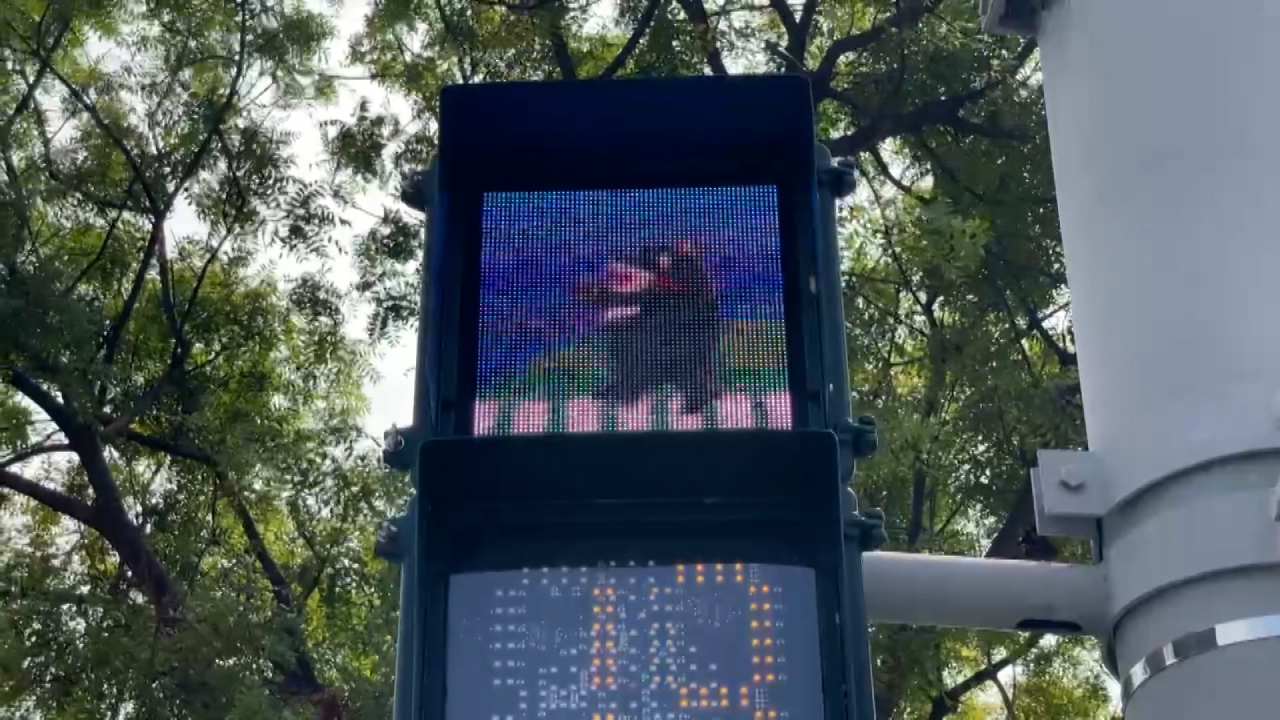 Semáforos para peatones que llaman la atención