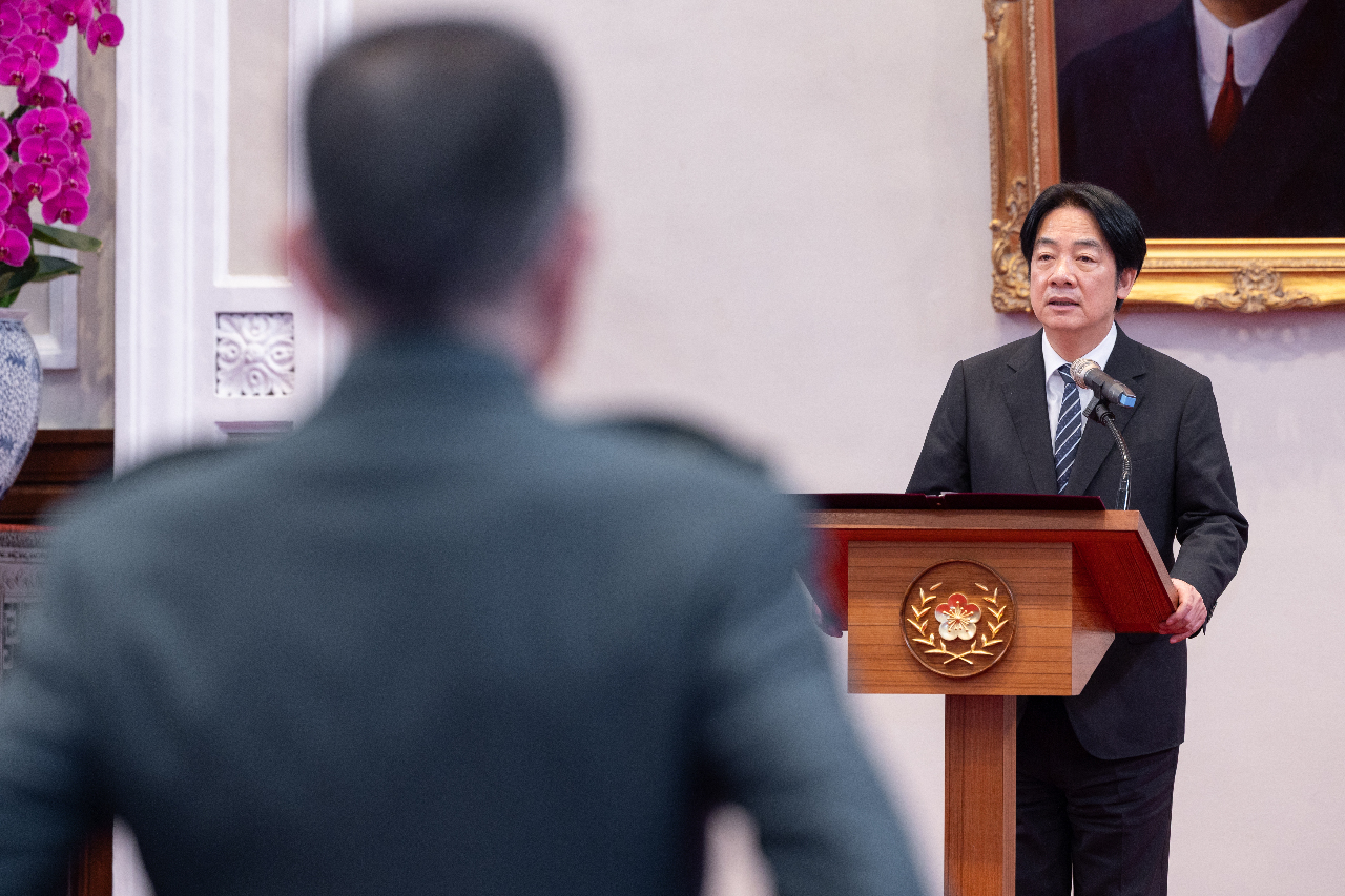 Presidente Lai solicita una revisión integral de la estructura del Ejército y el fortalecimiento de su resiliencia operativa