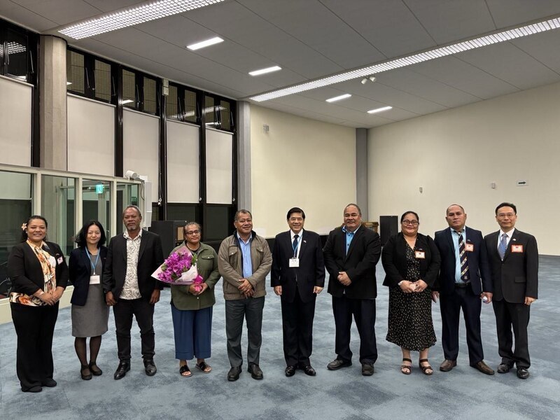 Visita oficial del vice primer ministro de Tuvalu a Taiwán para la firma de acuerdos laborales y de reconocimiento de certificados