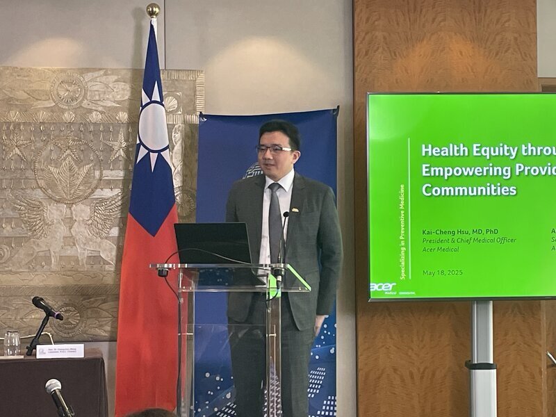 Taiwán presenta sus avances en medicina inteligente con IA al margen de la Asamblea Mundial de la Salud