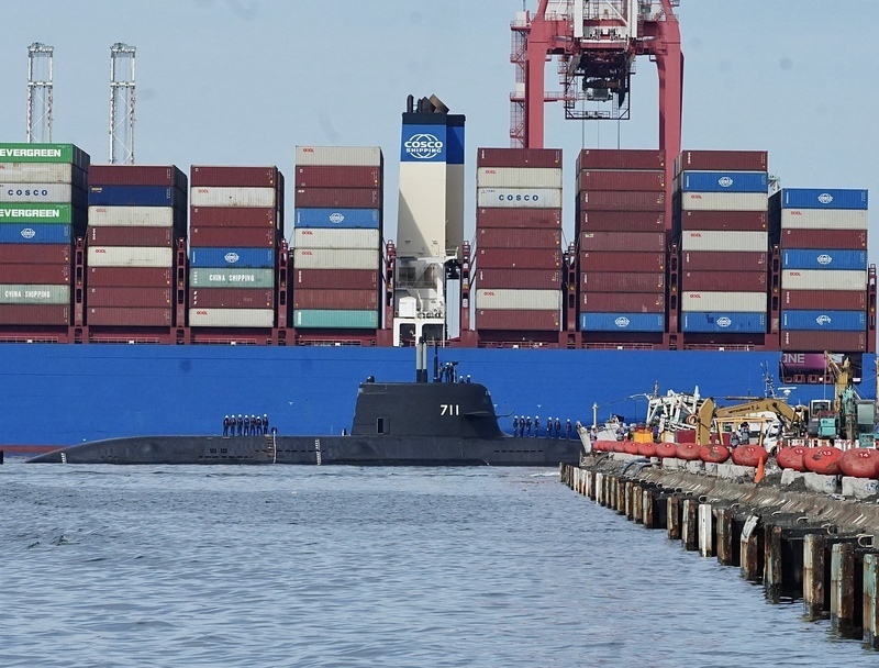 El submarino taiwanés 